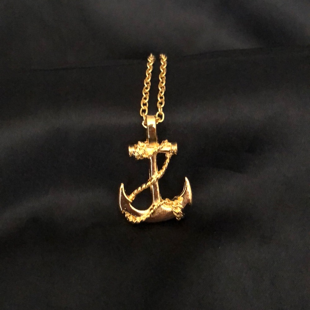 Anchor Pendant Necklace